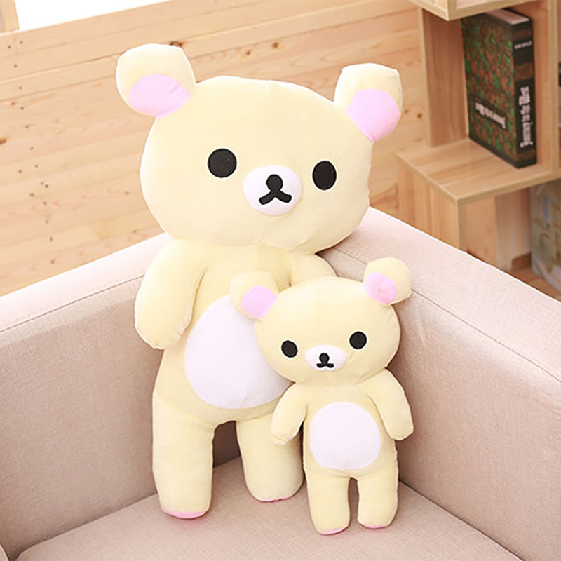 Kawaii Rilakkuma Plush Toys Teddy Bear Soft Animal Sofa Pillows Room Decorations Birthday Present For Children Christmas Gifts