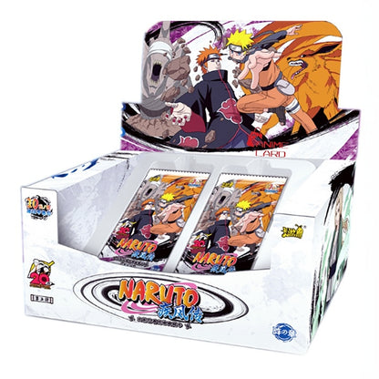 KAYOU Original Naruto Complete Series Card Booster Pack Anime Figure Rare Collection Cards Flash Card Toy For Children Xmas Gift