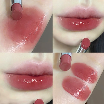 6 Colors Colored Lipstick Moisturizing Lip Gloss Waterproof Long Lasting Not Stick Cup Lip Tinted Women Beauty Cosmetics