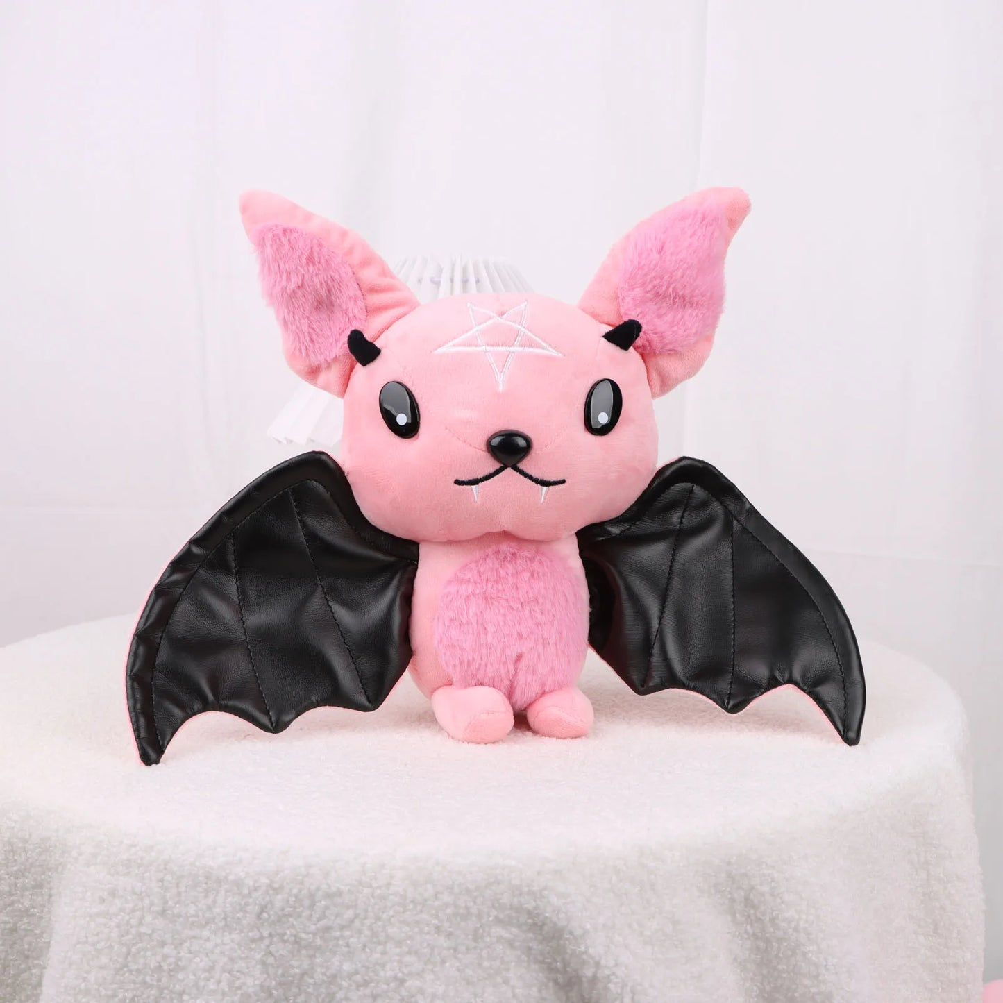 11.8inch Cute Black Dark Evil Monsters Vampire Bat Plush Toys Trick Doll Halloween Anime Plush Doll Soft Game Toys Kids Birthday