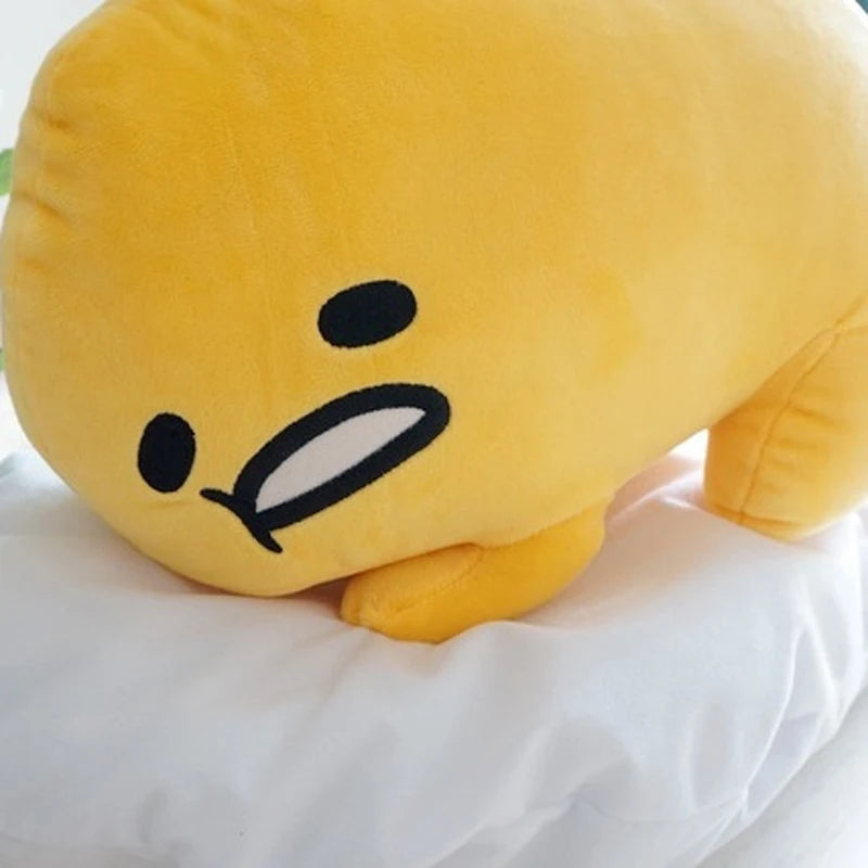 Gudetama Plush Toys Sanrio Stuffed Animal Plushies Lazy Sleeping Kawaii Egg Anime Figure Soft Dolls Pillows Bed Sofa Cute Gifts For Girl Birthday