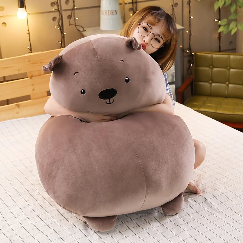 Squishmallow Inspired Cute Giant Dinosaur Cat Pig Bear Plush Toys Soft Big Pillow Cute Stuffed Animal Sheep Doll Cushion for Girls Christmas Day Gifts