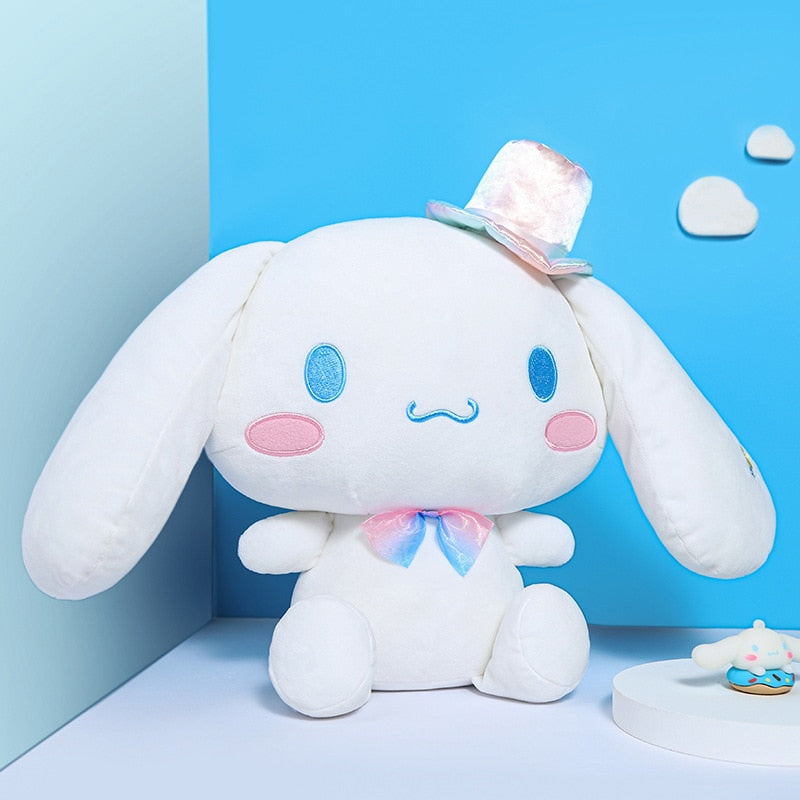 Sanrio Kawaii Colorful Cinnamoroll Cartoon Cute Stuffed Toys Plushier Soft Pillow Birthday Gift Plush Dolls Gift For Girlfriend