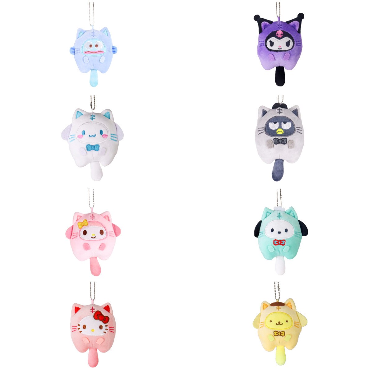 Sanrio Plushies Limited Edition Hello Kitty Kuromi Cinnamoroll My Melody Pochacco Pompompurin Badtz-Maru Plush Toy Anime Kawaii Doll Collection