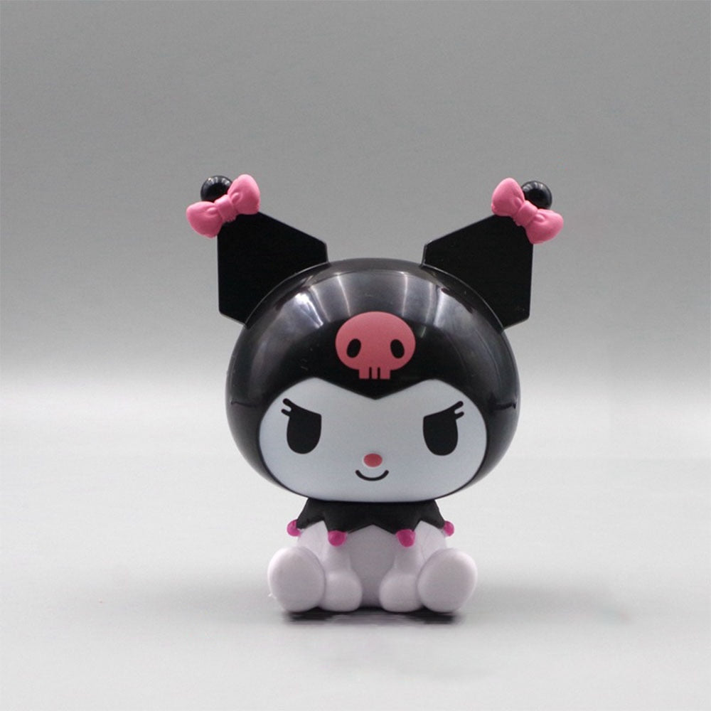 Sanrio Anime Figure Cinnamoroll Hello Kitty Kuromi Doll Cartoon Decorations Action Figures DIY Cake Decorate Toys Gifts for Kids