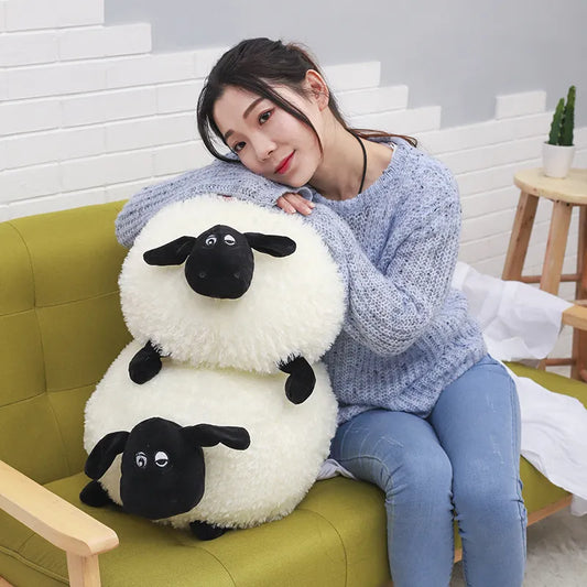 50cm PP Cotton Cartoon Plush Sheep Soft Toys Stuffed Animal Sheep Dolls Valentine's Day Christmas Gifts Toys for Children Girl