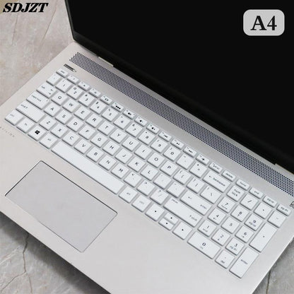 15.6 Inches Silicone Laptop Notebook Keyboard Cover Protector Film for HP Pavilion 250 G8 G7 G6 250 G7 255 G7 G6 256 G6 258 G7