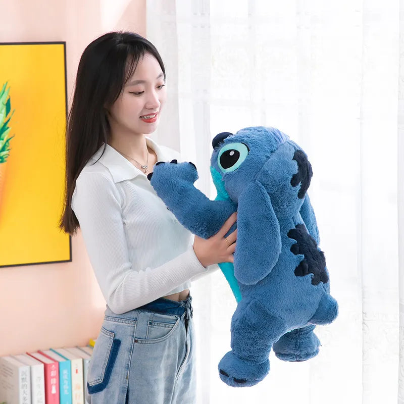 45-80cm Lilo & Stitch Disney Plush Doll Big Stuffed Animals Toys Pillow for Sleep Children Birthday Gift Valentine's Day Present