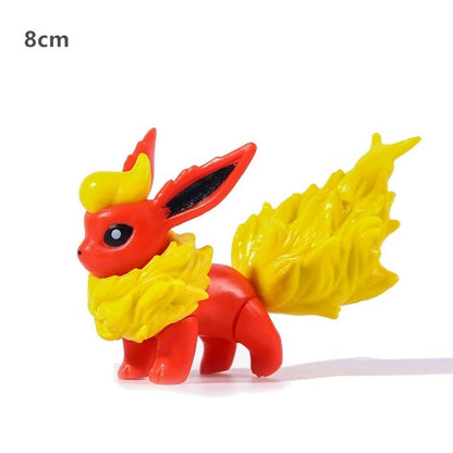 Cute Pokémon Action Figures 6-10cm Toys Pikachu Charizard Raichu Pichu Flareon Greninja Gengar Mimikyu Holiday Gift