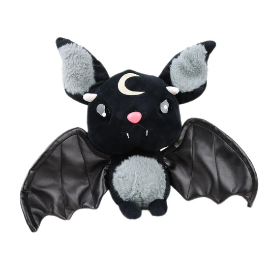 11.8inch Cute Black Dark Evil Monsters Vampire Bat Plush Toys Trick Doll Halloween Anime Plush Doll Soft Game Toys Kids Birthday