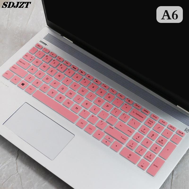 15.6 Inches Silicone Laptop Notebook Keyboard Cover Protector Film for HP Pavilion 250 G8 G7 G6 250 G7 255 G7 G6 256 G6 258 G7