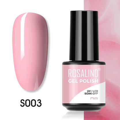 ROSALIND 7ML Gel Polish Glitter Nail Polish All For Nails Manicure Nails Art Base Top Coat UV Semi Permanent Gel Varnishes