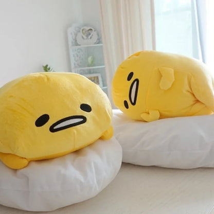 Gudetama Plush Toys Sanrio Stuffed Animal Plushies Lazy Sleeping Kawaii Egg Anime Figure Soft Dolls Pillows Bed Sofa Cute Gifts For Girl Birthday