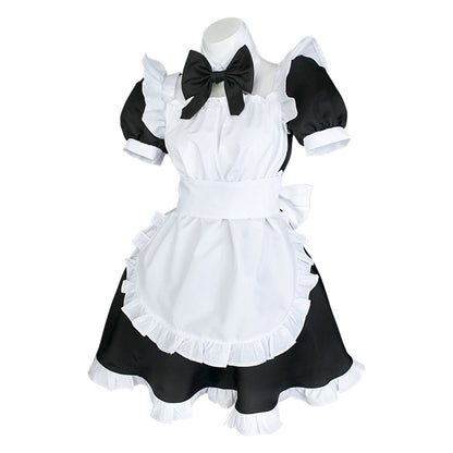 Gotou Hitori Cosplay Costume Anime Bocchi The Rock! Cute Maid Uniform Suit Dress Gotou Hitori Women Wig Outfit Halloween