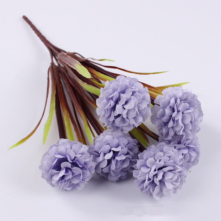 Blue variety autumn fake tea rose peony silk flower autumn gerbera daisy fake flower plastic DIY wedding home accessories