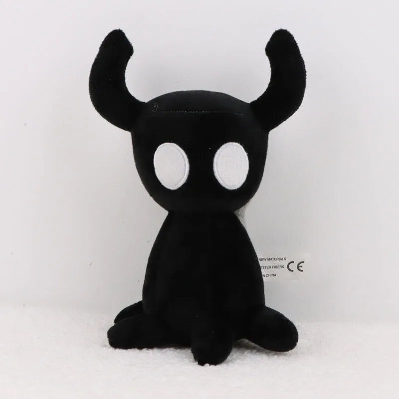 18cm Hollow Knight Black Ghost Shade Plush Toy Hollow Knight Plush Game Figure Doll Soft Gift Toys for Kids Boys Birthday Xmas Gift