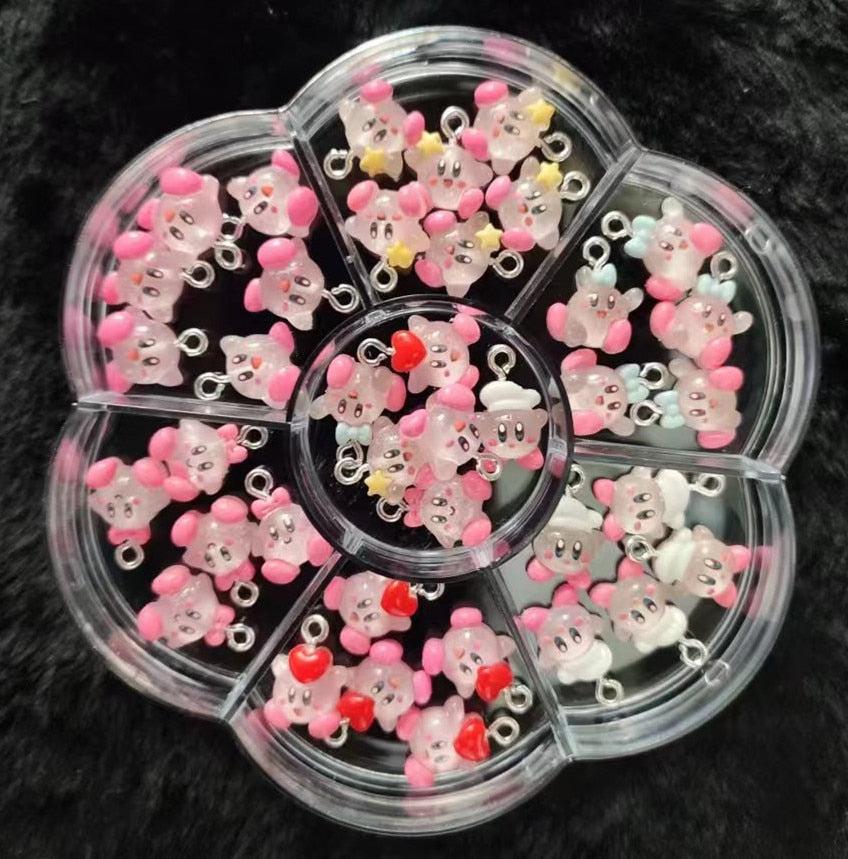 Sanrio Cartoon Kuromi Hello Kitty Earring Charms Bracelets Jewelry Making DIY Pendants Accessories