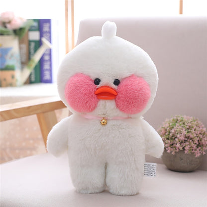 30cm Plush Pato Lalafanfan Duck Soft Toy Kawaii Stuffed Paper Duck Hug Cute Animal Plushies Toys for Kids Girls Christmas Gift