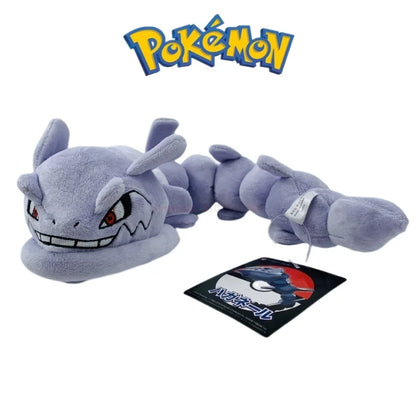 30cm Big Pokemon Onix Steelix Kawaii Plush Doll Bendable Video Game Anime Stuffed Plush Toys Cute Gifts For Children Kids