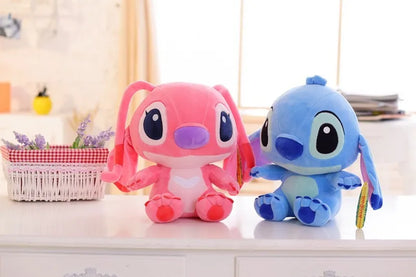 Disney Lilo & Stitch Cartoon Plush Doll Toys Kawaii Stitch Plush Doll Stich Anime Stuffed Toy Kids Birthday Gift 35cm/20cm/8cm