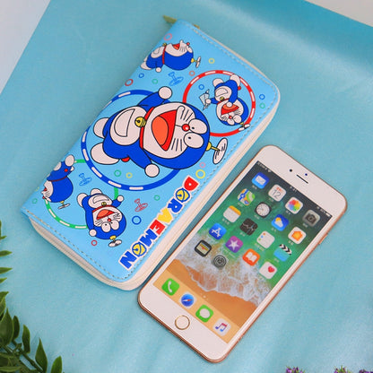 New Disney Women Wallet Stitch Cartoons Long PU Coin Purse Bag for Phone Card Holder Cute Printing Fashion Money Clip Clutch Bag