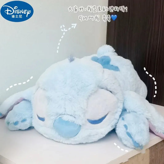 Giant Disney Sleeping Lilo and Stitch Plush Toy Large Stuffed Animal Plushies Big Soft Doll Sofa Pillow Toys Birthday For Children Girl Gift