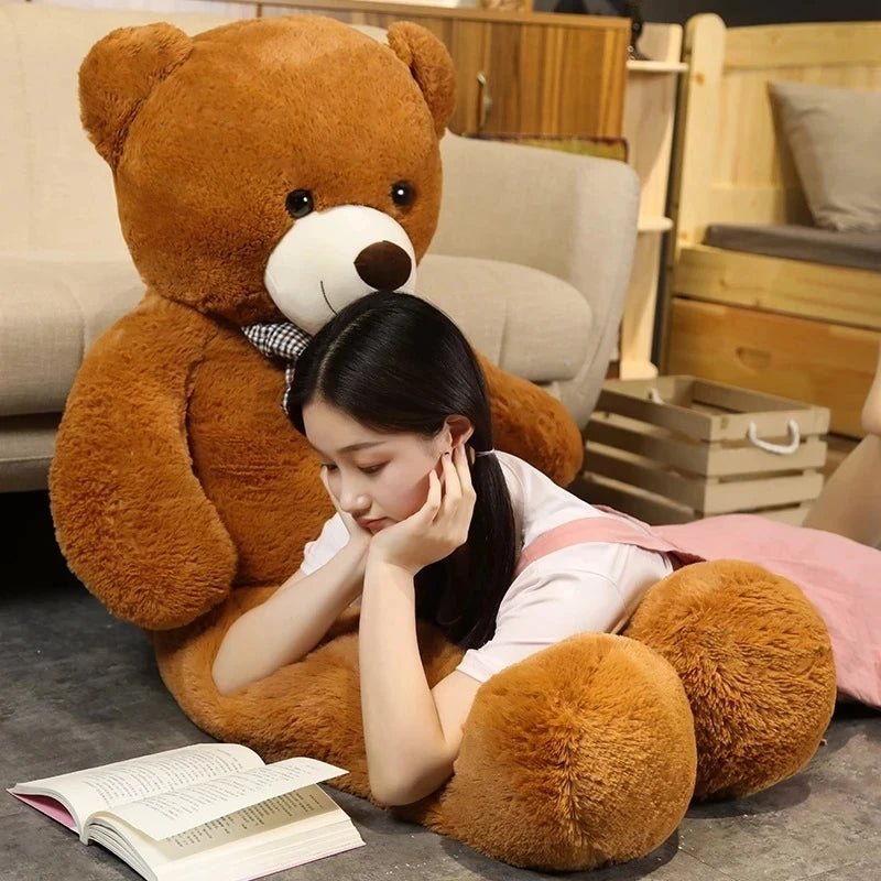 GIANT Teddy Bear Plush Toy Fluffy Stuffed Animal Plushies Soft Doll Kids Girls Girlfriend Wife Birthday Valentine's Day Gift