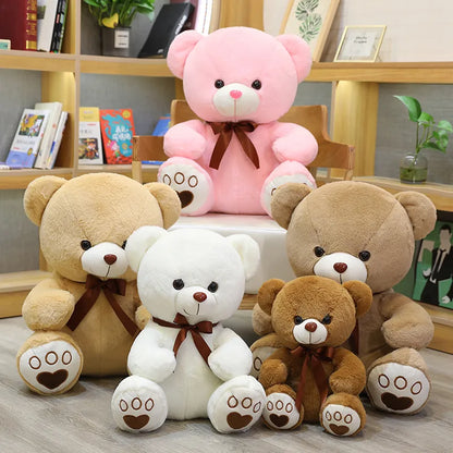 NEW Amazing Patch Bear Soft Plush Toys Stuffed Animal Teddy Bear Doll Birthday Christmas Gift Kids Brinquedos Baby Toy