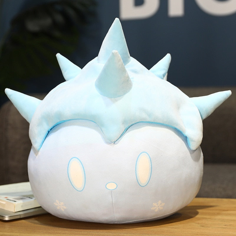 40cm Genshin Slime Pillow Genshin Impact Plush Cushion Cute Anime Game Stuffed Original God Cosplay Fans Peluche for Kid Gift