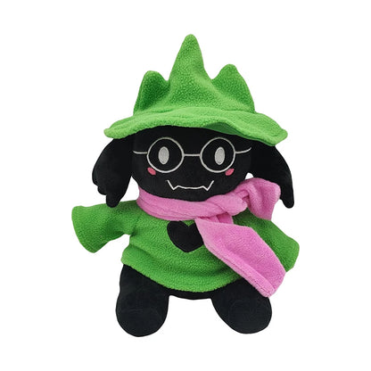 Deltarune Plush Toy Kawaii Ralsei Lancer Plush Video Game Stuffed Toys Cartoon Figure Soft Animals Doll for Children Kids Gift 25cm