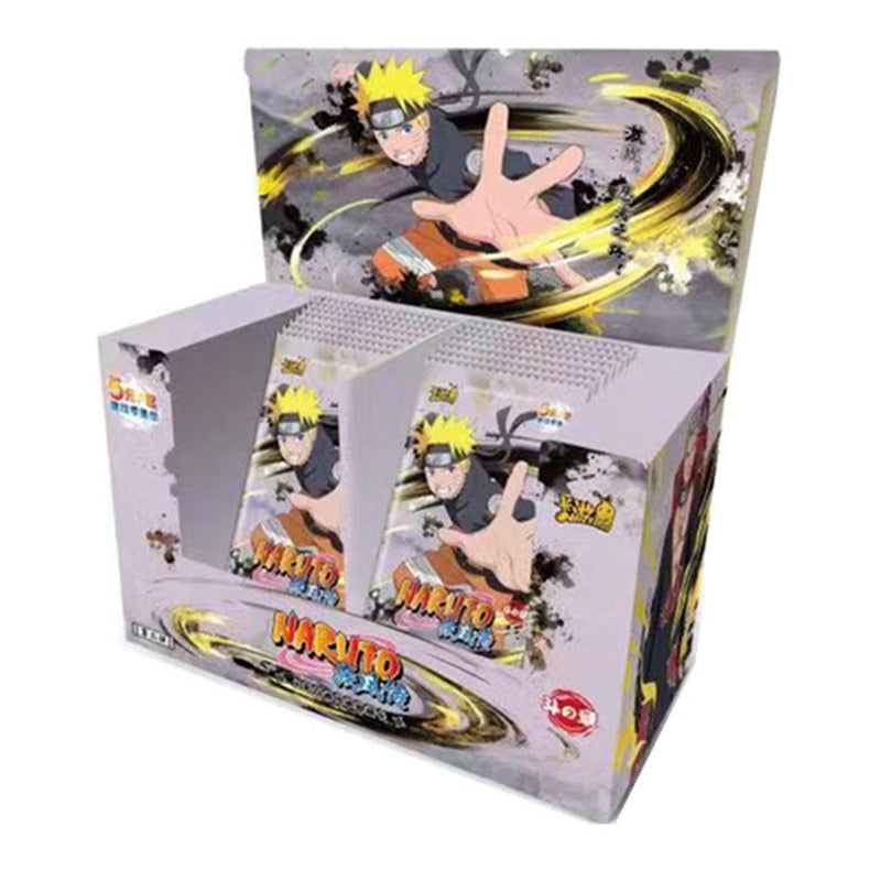 KAYOU Original Naruto Complete Series Card Booster Pack Anime Figure Rare Collection Cards Flash Card Toy For Children Xmas Gift