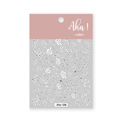 1Sheet Korean White Cloud Blue Nail Art Sticker 3D Star Moon Decal Pure Twilight Self-adhesive Manicure Slider Accessories RE#53