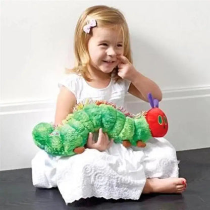 22CM Caterpillar Soft Toy Green Cotton Caterpillar Plush Animal Dolls Lovely Very Hungry Creative Gift For Kids Home Decoration
