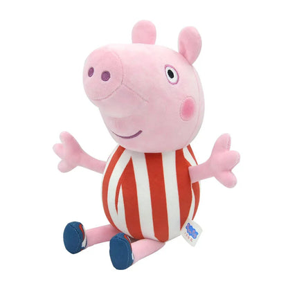 Peppa Pig Plush Toys 30cm Piggy Stuffed Animal Plushies PP Cotton Soft Doll Mummy Daddy George Model Childrens Kids Christmas Birthday Gift