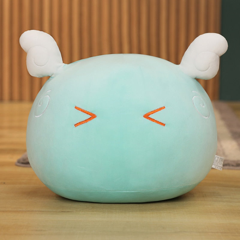 40cm Genshin Slime Pillow Genshin Impact Plush Cushion Cute Anime Game Stuffed Original God Cosplay Fans Peluche for Kid Gift