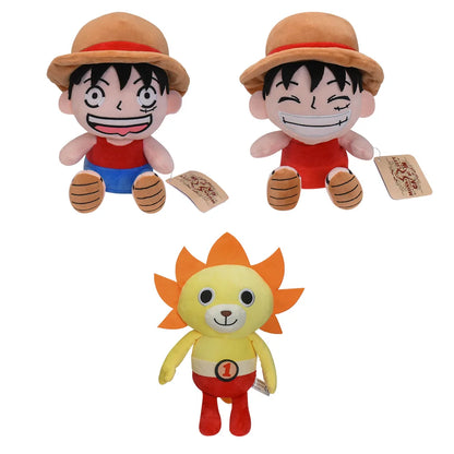 One Piece Soft Plush Toys Luffy Chopper Zoro Uta Thousand Sunny Going Merry Stuffed Animal Dolls Shanks Bear Karoo Laboon Lapahn