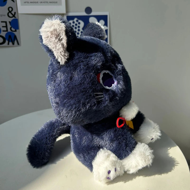 25cm Game Anime Genshin Impact Scaramouche Cat Cute Plush Doll Wanderer Pet Cosplay Stuffed Pillow Toy Birthday Gift