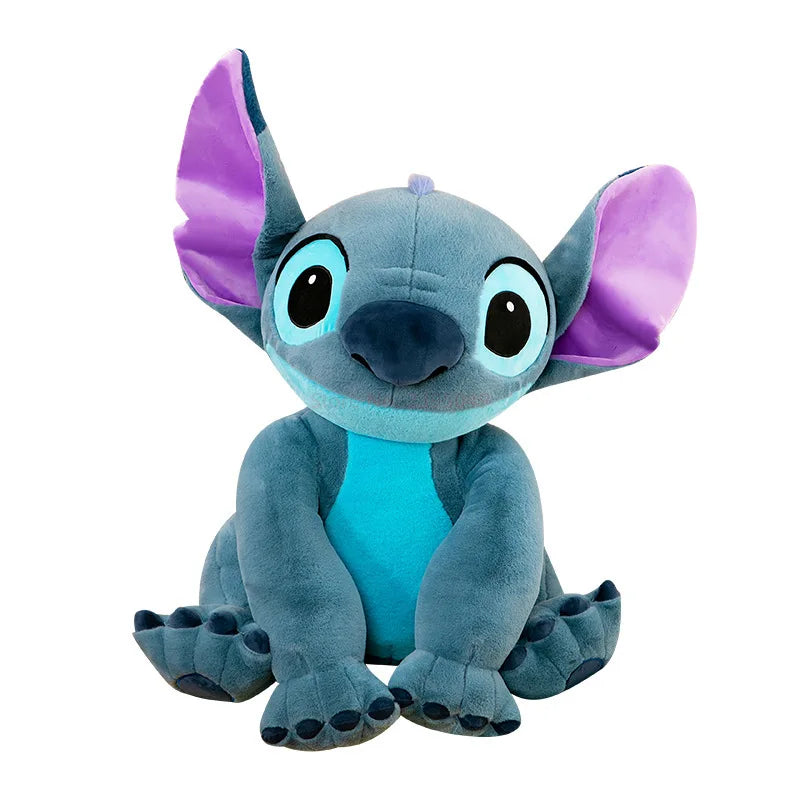 Disney Giant Size Lilo&Stitch Plush Stuffed Doll Cartoon Kawaii Animal Couple Sleeping Pillow Softmaterial Toy For Children Gift