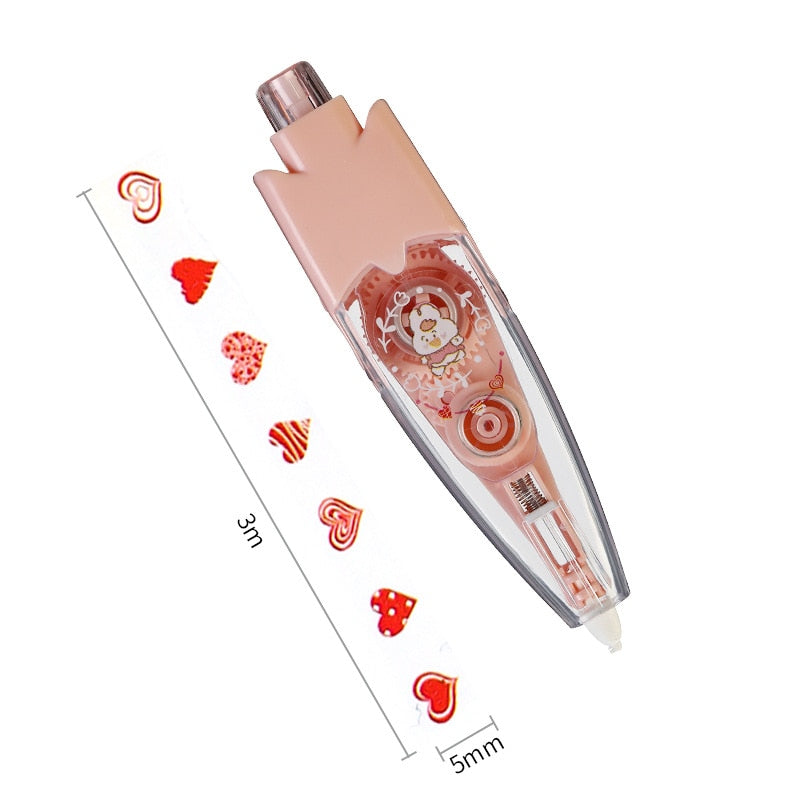 Cute Cartoon Correction Tape Lovely Kawaii Animal Cake Girl Pattern Correction Tape for Student DIY Decro Scrapbook Journal