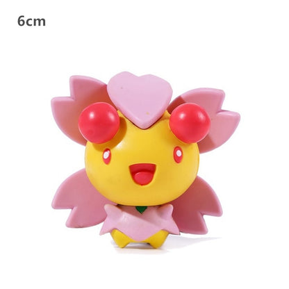 Cute Pokémon Action Figures 6-10cm Toys Pikachu Charizard Raichu Pichu Flareon Greninja Gengar Mimikyu Holiday Gift