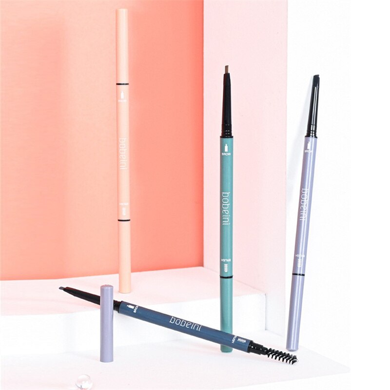 6 Colors Ultra Fine Eyebrow Pencil Waterproof Easy To Color Eyebrow Pencil Long Lasting Makeup Eye Brow Pen Beauty Eye Cosmetics