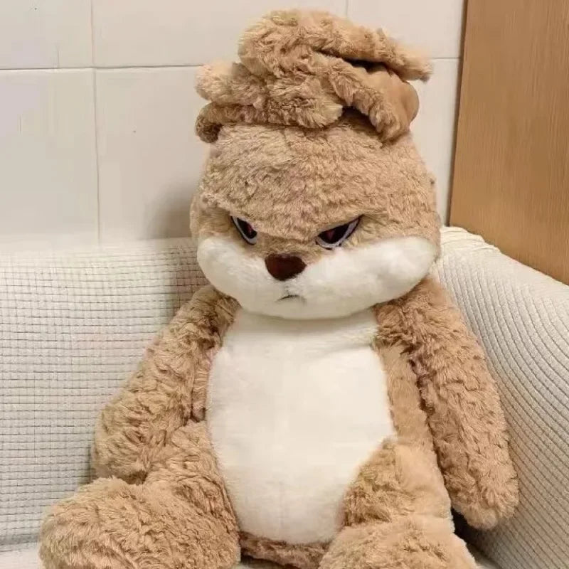 Anger bunny plushie long ear bunny plush toy Kawaii Bunny Plush  Kids Doll for Children Gift
