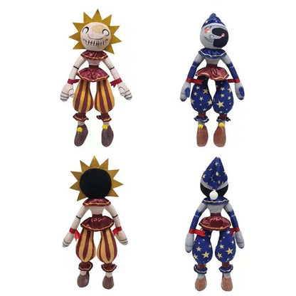 Kawaii Plushie Sundrop FNAF Plush Toys Soft Stuffed Clown Moon Sun Cartoon Horror Game Dolls For Kid Home Decor Birthday Gift