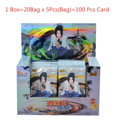 KAYOU Anime Original Naruto Cards Chapter Of The Array Box Added SE Ninja World Collection Cards Toy For Children Christmas Gift