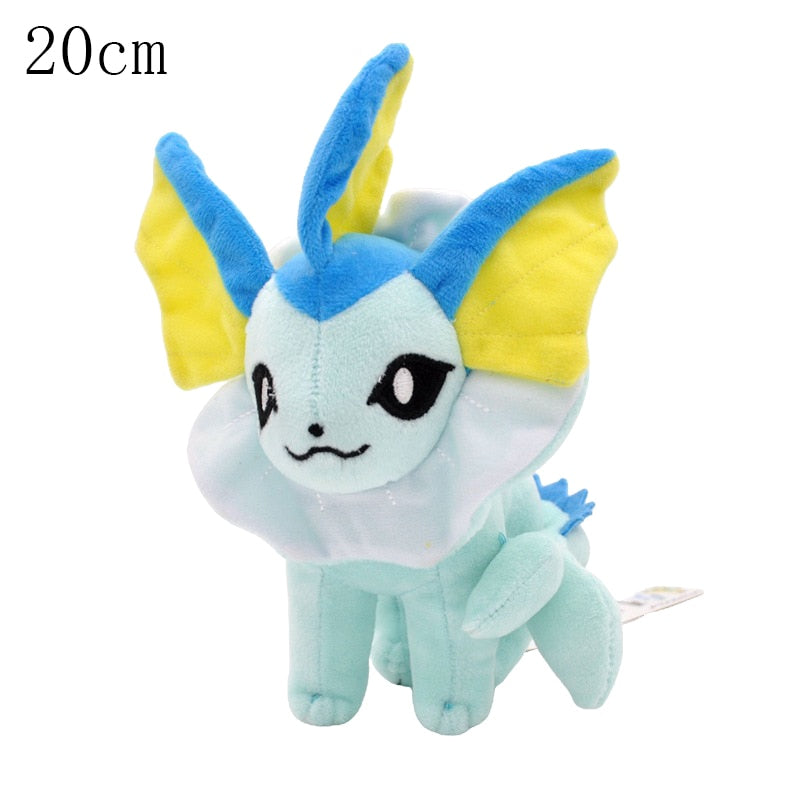 Pokémon Eeveelution Plushies Set Eevee Flareon Vaporeon Jolteon Espeon Umbreon Glaceon Leafeon Sylveon Evolution Collectible Stuffed Plush Doll Toy Christmas Gift