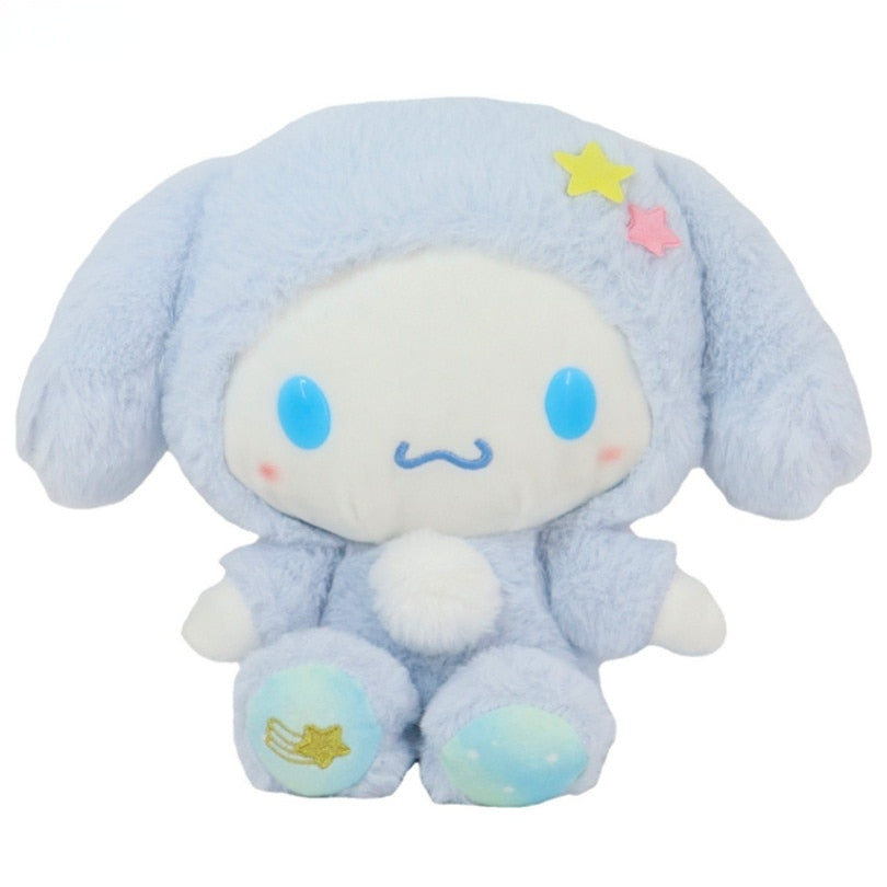 Sanrio Plushies Limited Edition Hello Kitty Kuromi Cinnamoroll My Melody Pochacco Pompompurin Badtz-Maru Plush Toy Anime Kawaii Doll Collection