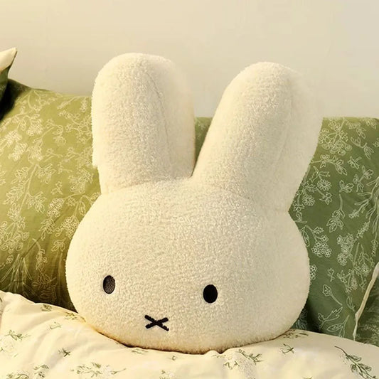 New Kawaii Plush Toys Cute Bunny Creative Soft Dolls Cartoon Animation Bedroom Decoration Girls Birthday Gift Toys