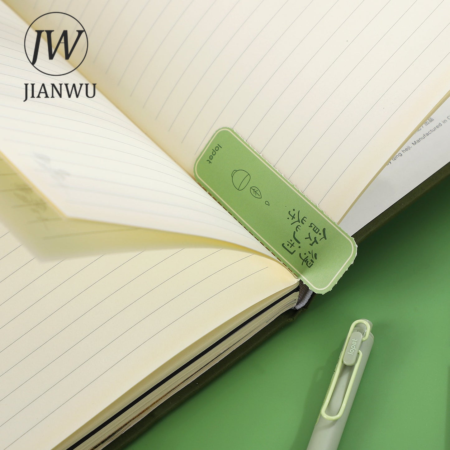 JIANWU 4Pcs/Set Retro Cute Coffee Style Gel Pens 0.5mm Black Ink Student Office Signature Pen Kawaii Stationery Writing Supplies