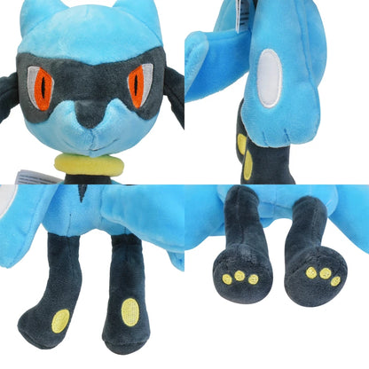 26cm Pokemon Peluche Kawaii Riolu Plush Toy Cute Anime Figure Cartoon Soft Stuffed Animals Toy Birthday Gift