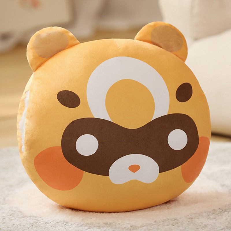 40cm Genshin Slime Pillow Genshin Impact Plush Cushion Cute Anime Game Stuffed Original God Cosplay Fans Peluche for Kid Gift